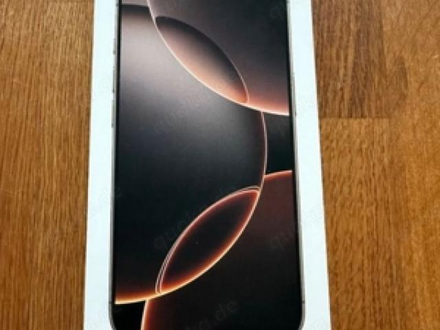 iphone 16 pro max 512gb neu mit rechnung - 1